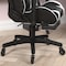 Flash Furniture Black LeatherSoft Gaming Chair with Roller Wheels CH-187230-BK-RLB-GG - alternate 6
